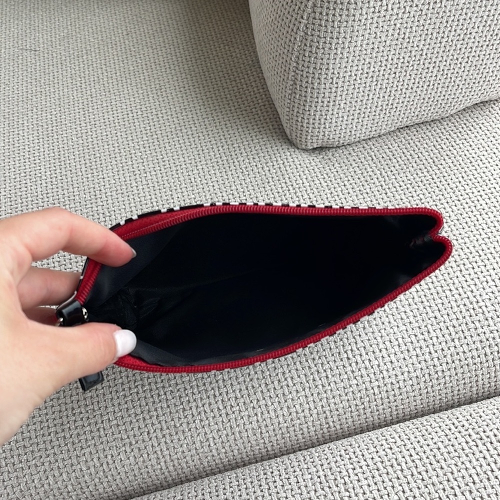 Geometric Print Makeup Case View 5